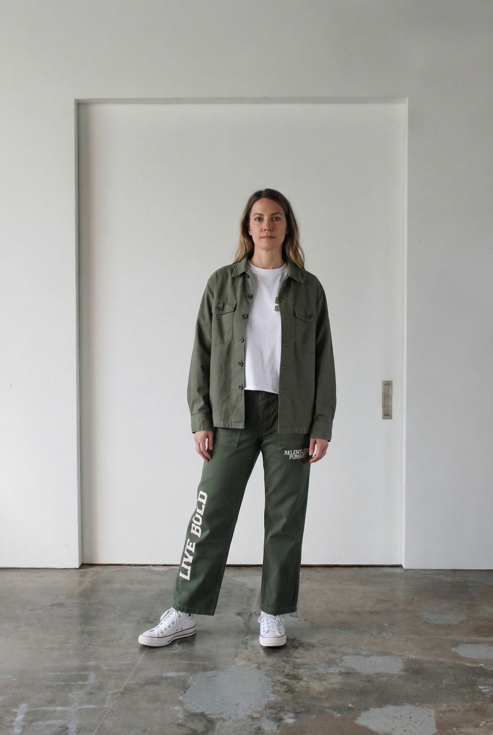 Bold & Zeal Sateen Fatigue Shirt