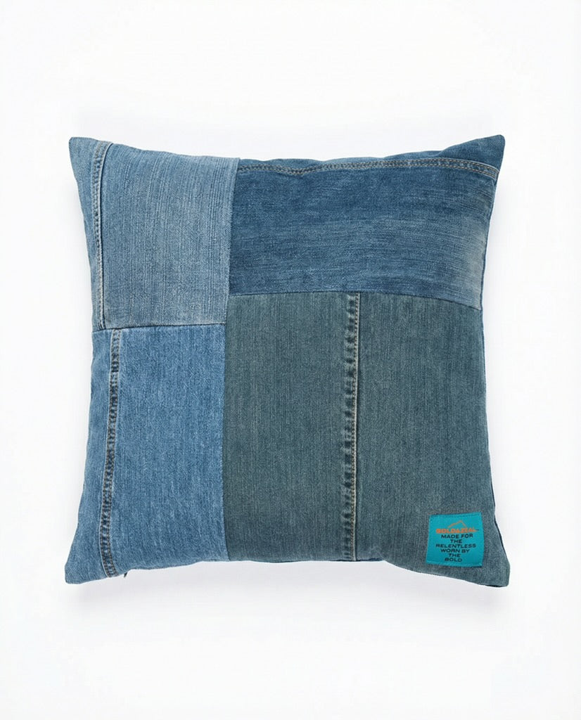 Denim Throw Pillow Case