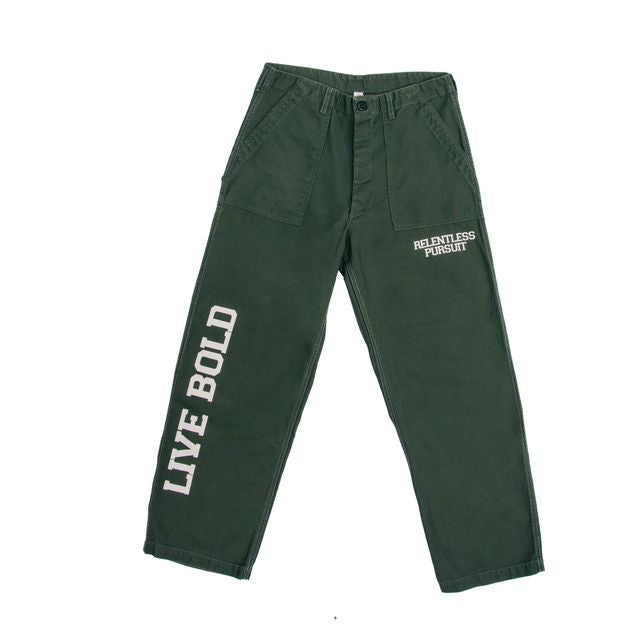 Bold & Zeal Sateen Fatigue Pant