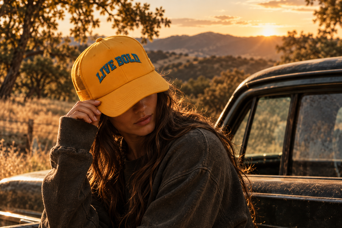 Live Bold Trucker Hat