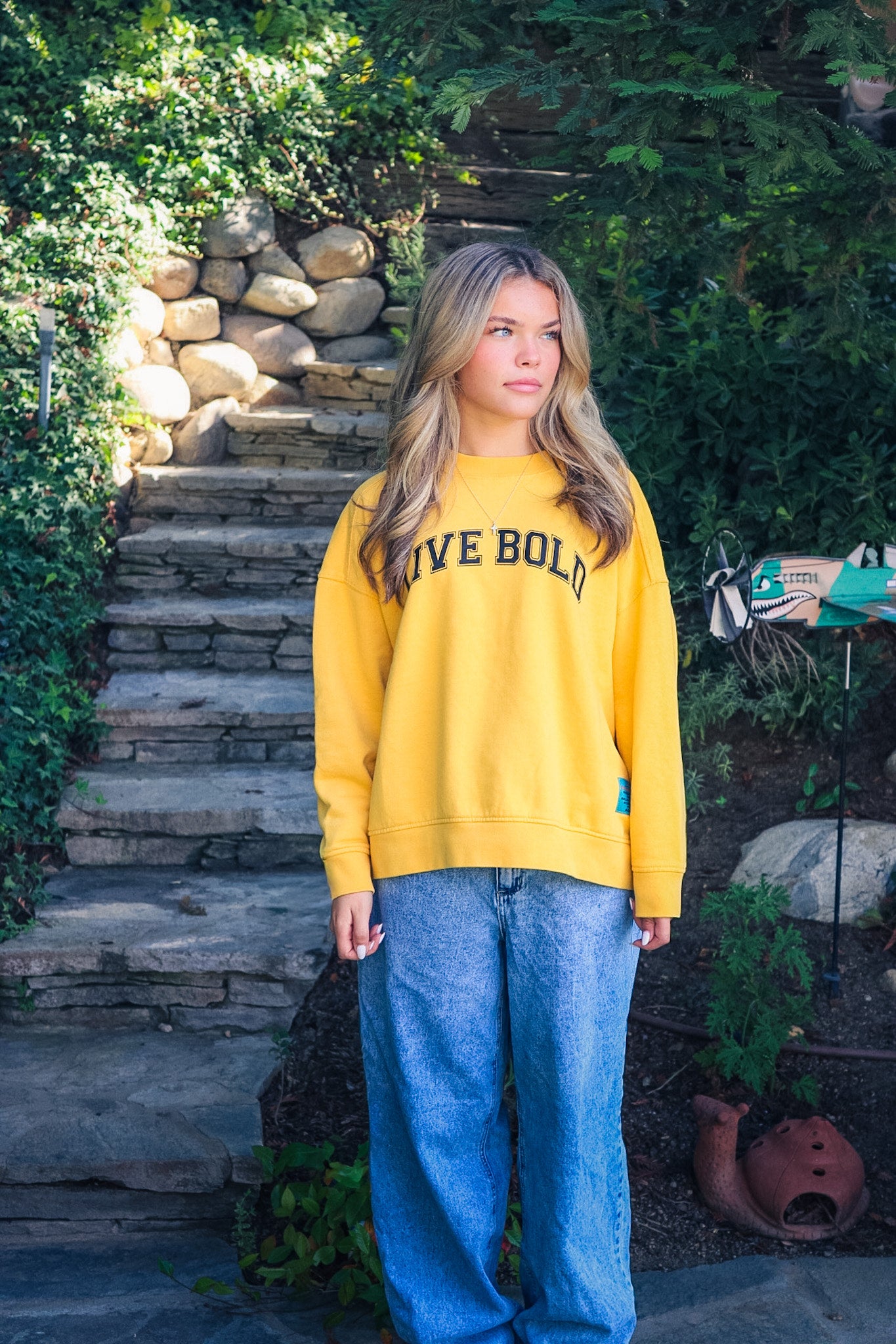 Live Bold Yellow Crew