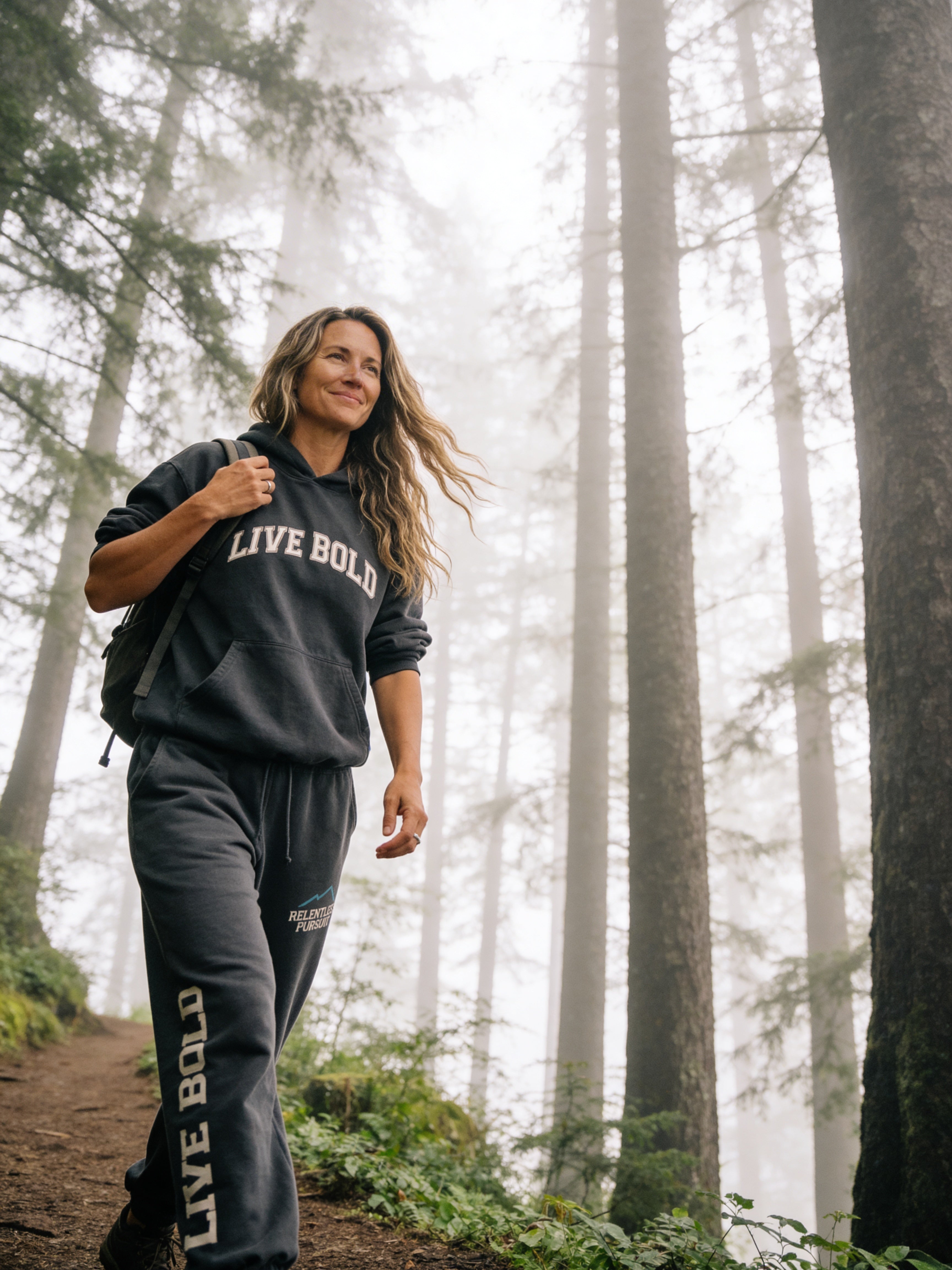 Live Bold Charcoal SweatPants