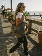 The Everything Tote W/ Leather Handle