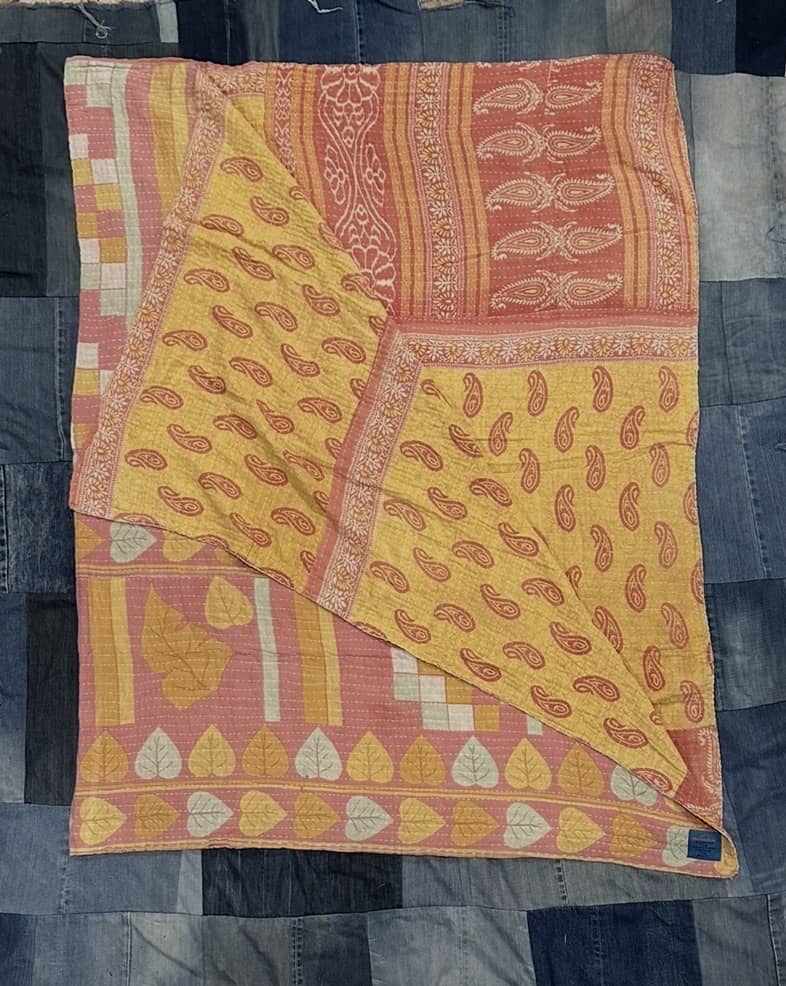 The Live Bold Kantha Quilt #12