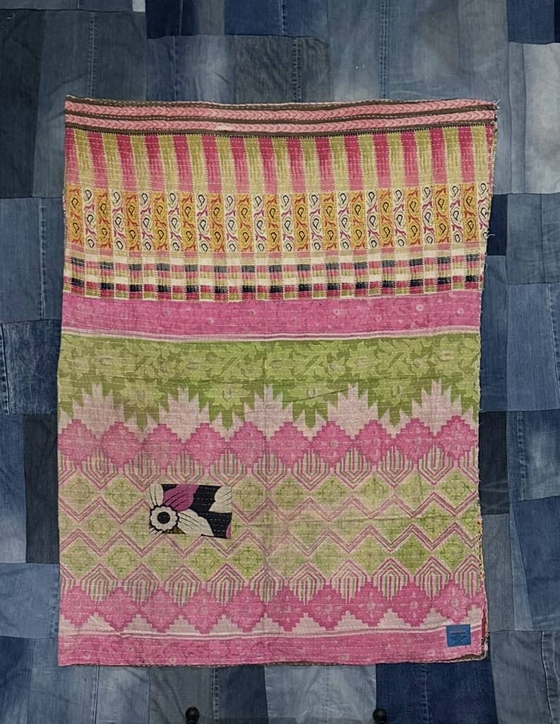 The Live Bold Kantha Quilt #10