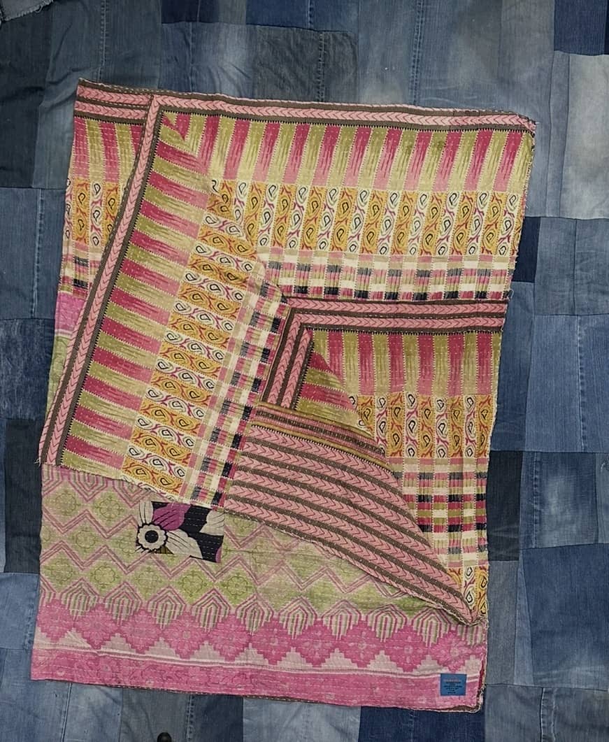 The Live Bold Kantha Quilt #10