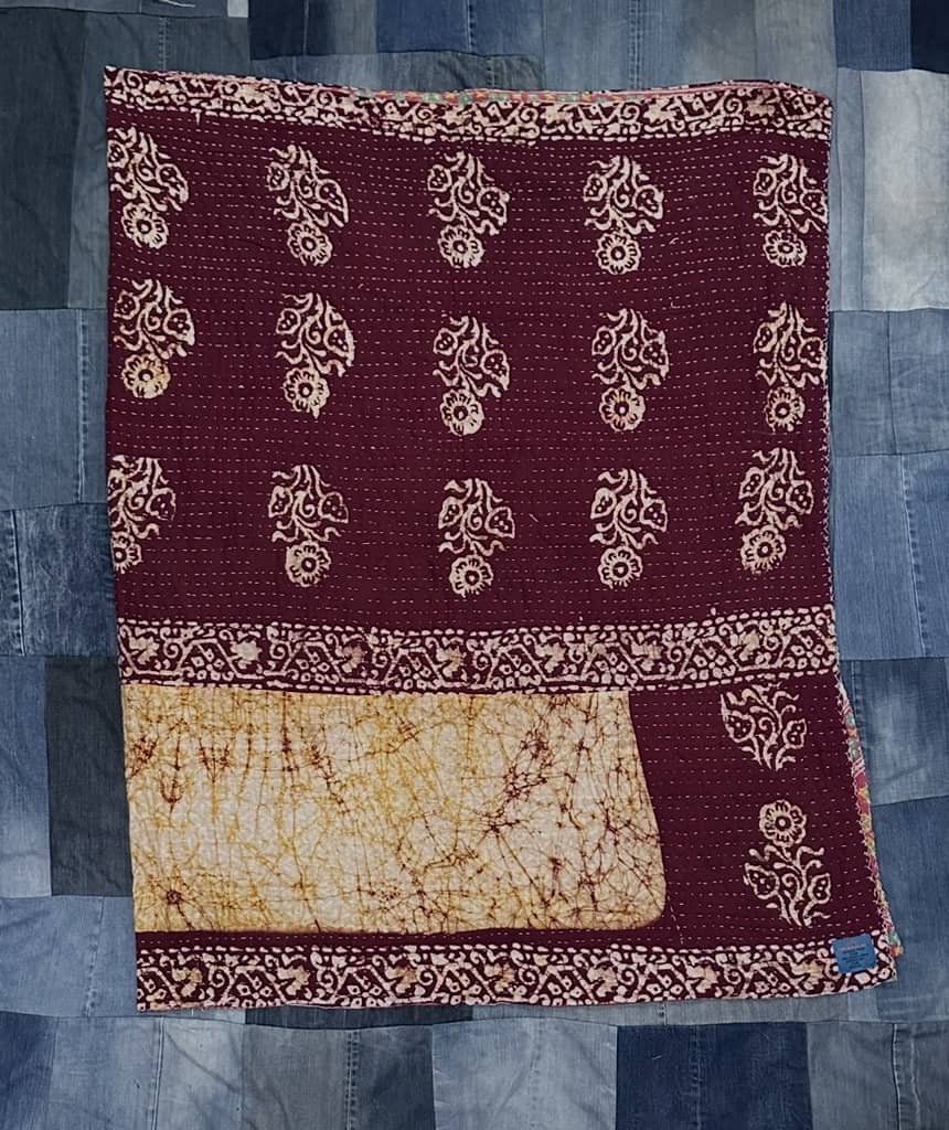 The Live Bold Kantha Quilt #9