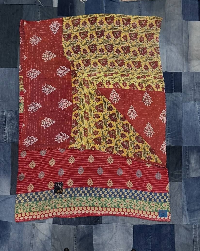 The Live Bold Kantha Quilt #4