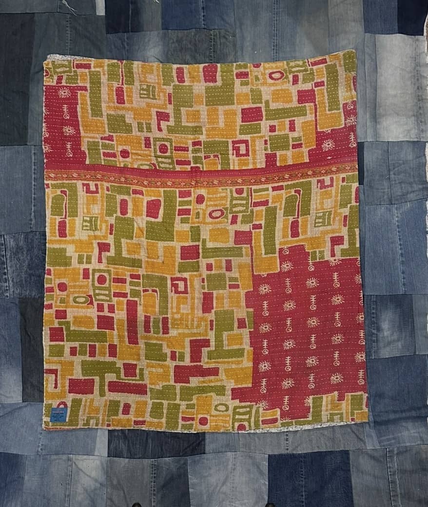 The Live Bold Kantha Quilt #3