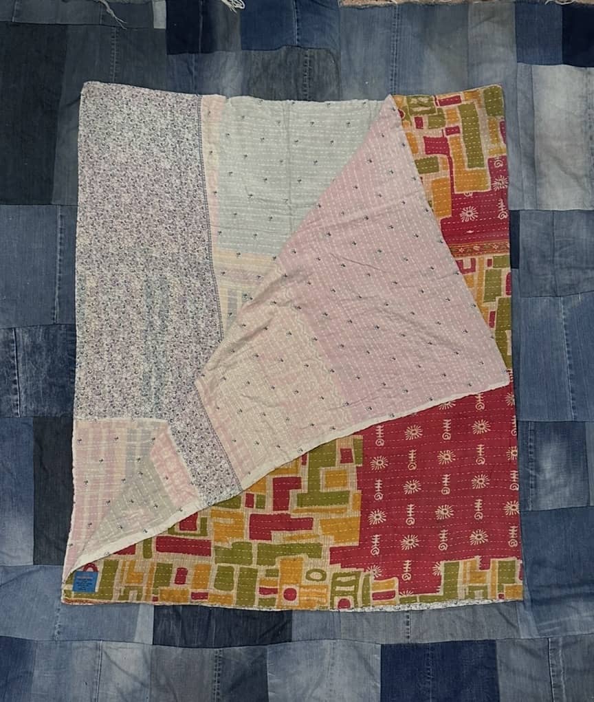 The Live Bold Kantha Quilt #3