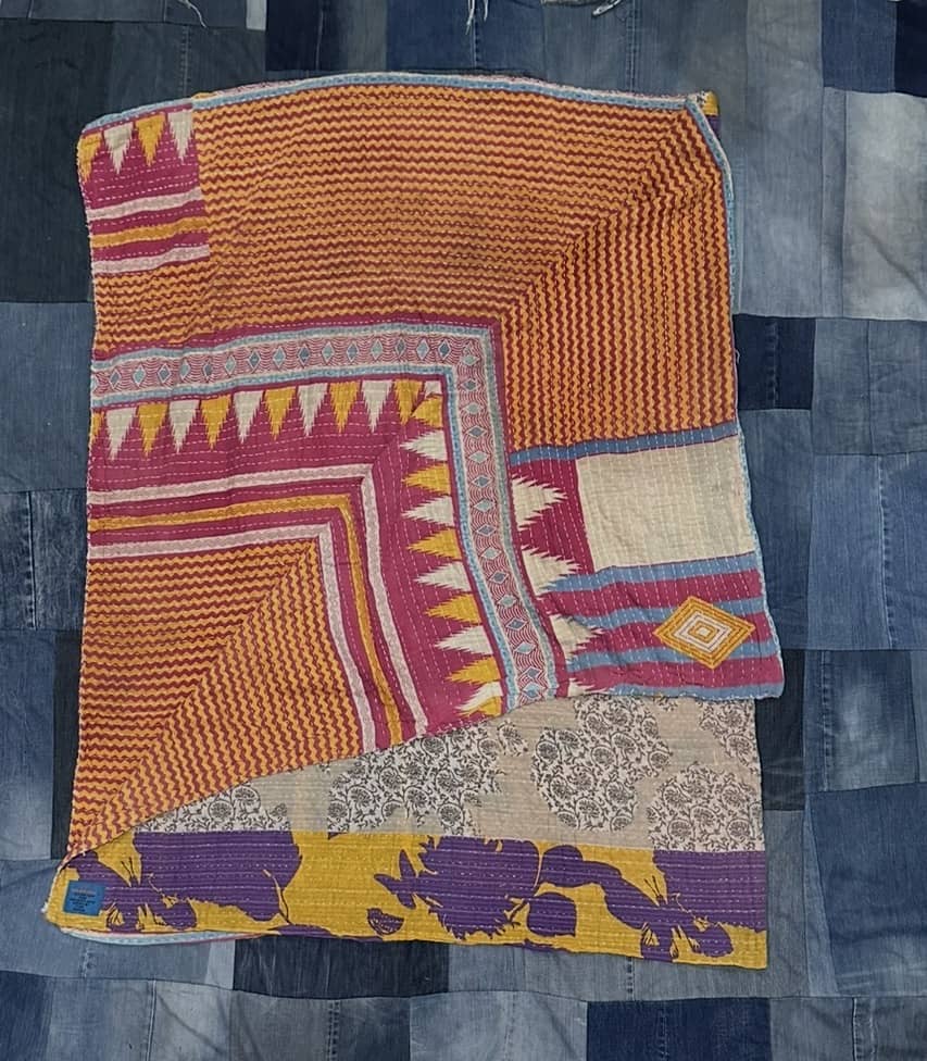 The Live Bold Kantha Quilt #2