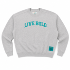 Grey Live Bold Crew