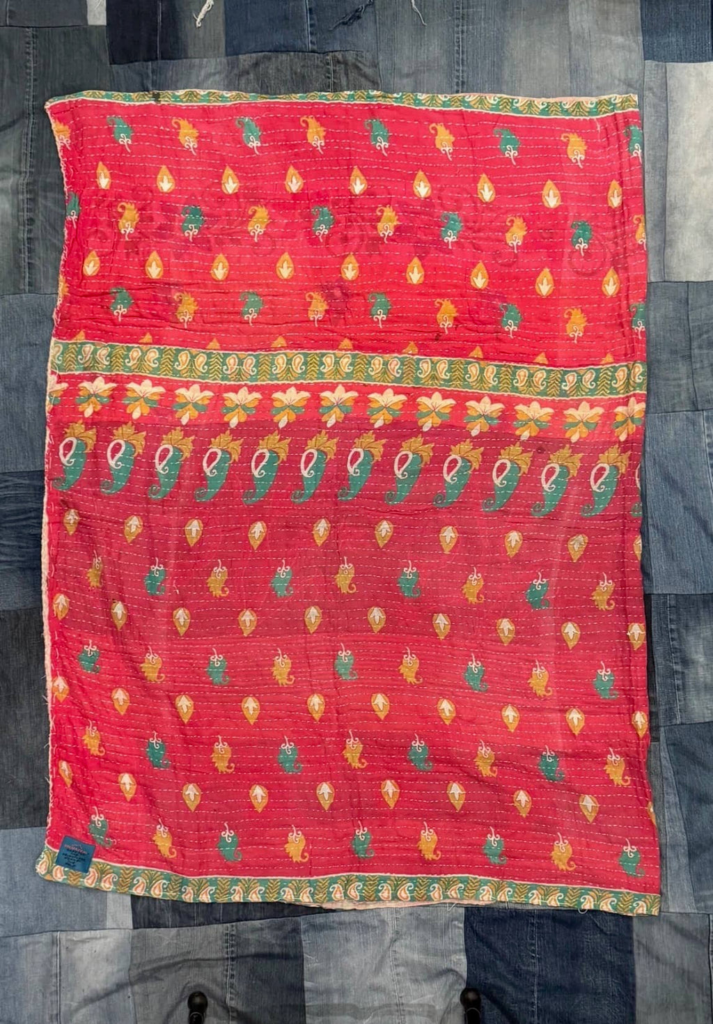 The Live Bold Kantha Quilt #1