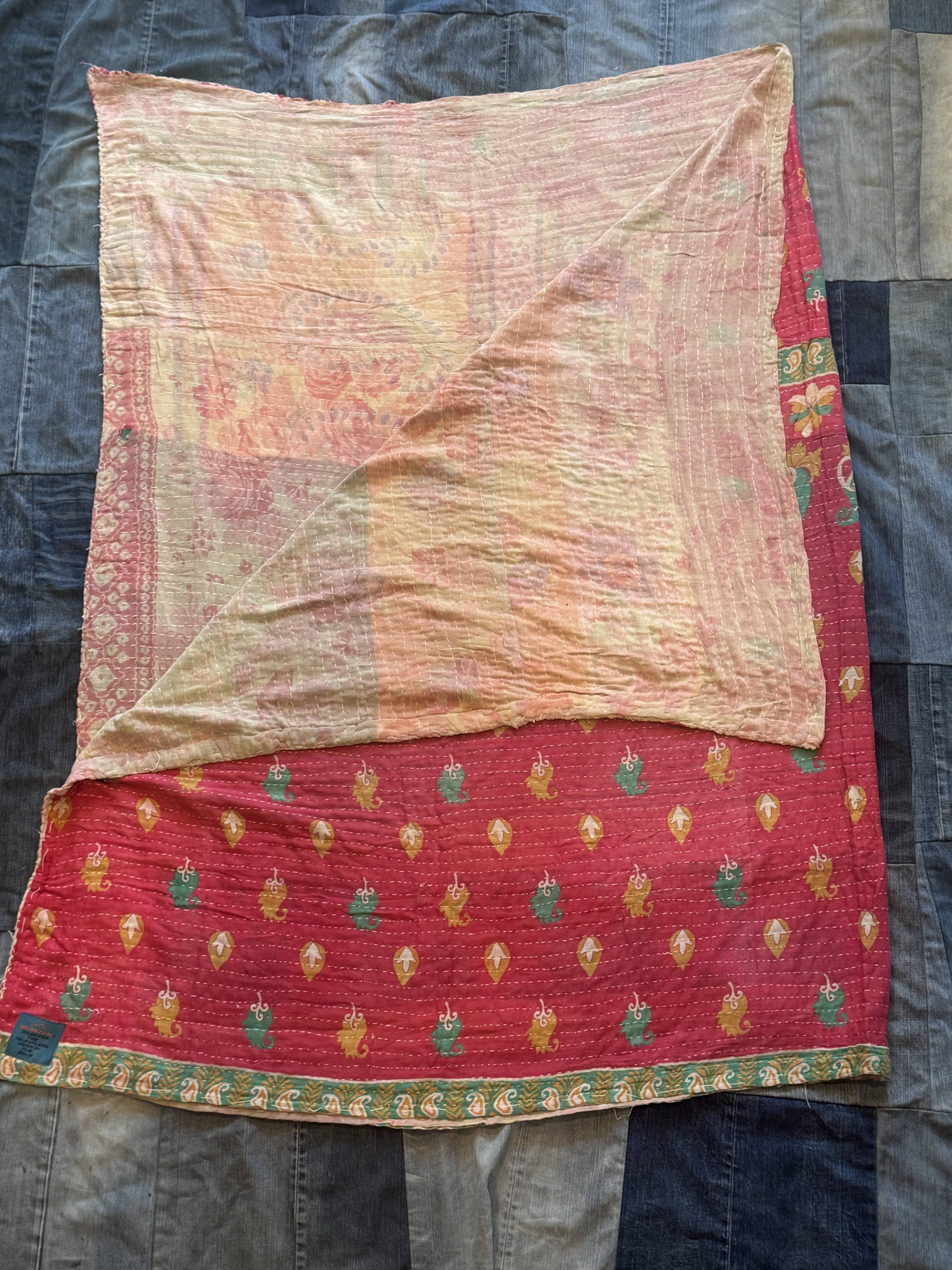 The Live Bold Kantha Quilt #1