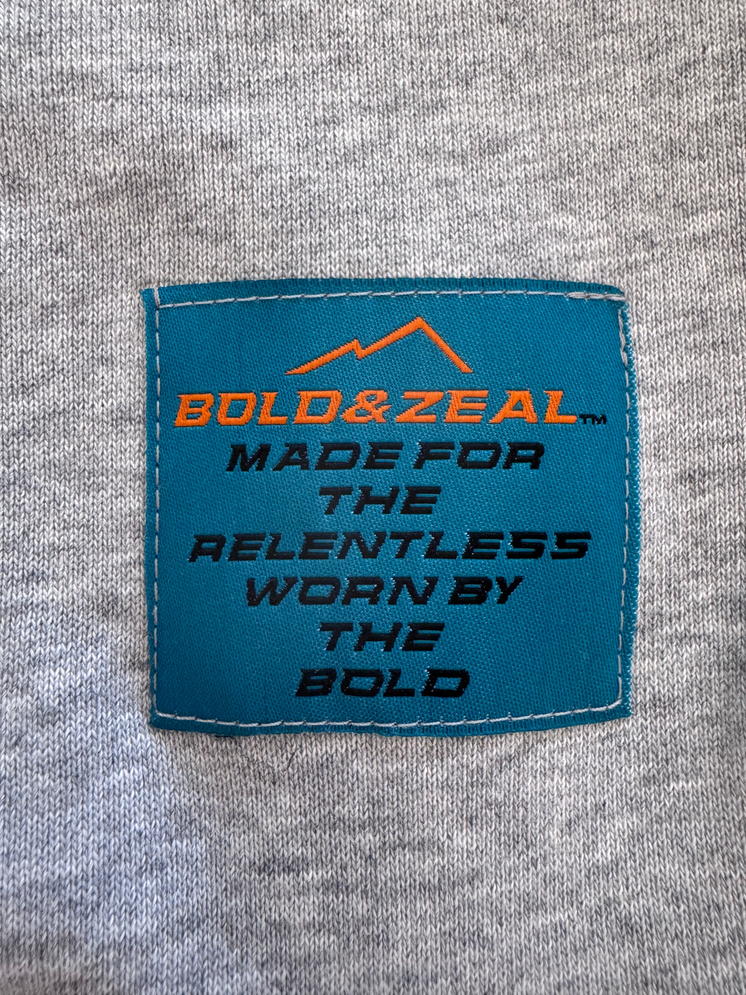 Grey Live Bold Crew