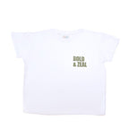 Boxy Bold&Zeal Vintage-Inspired Tee