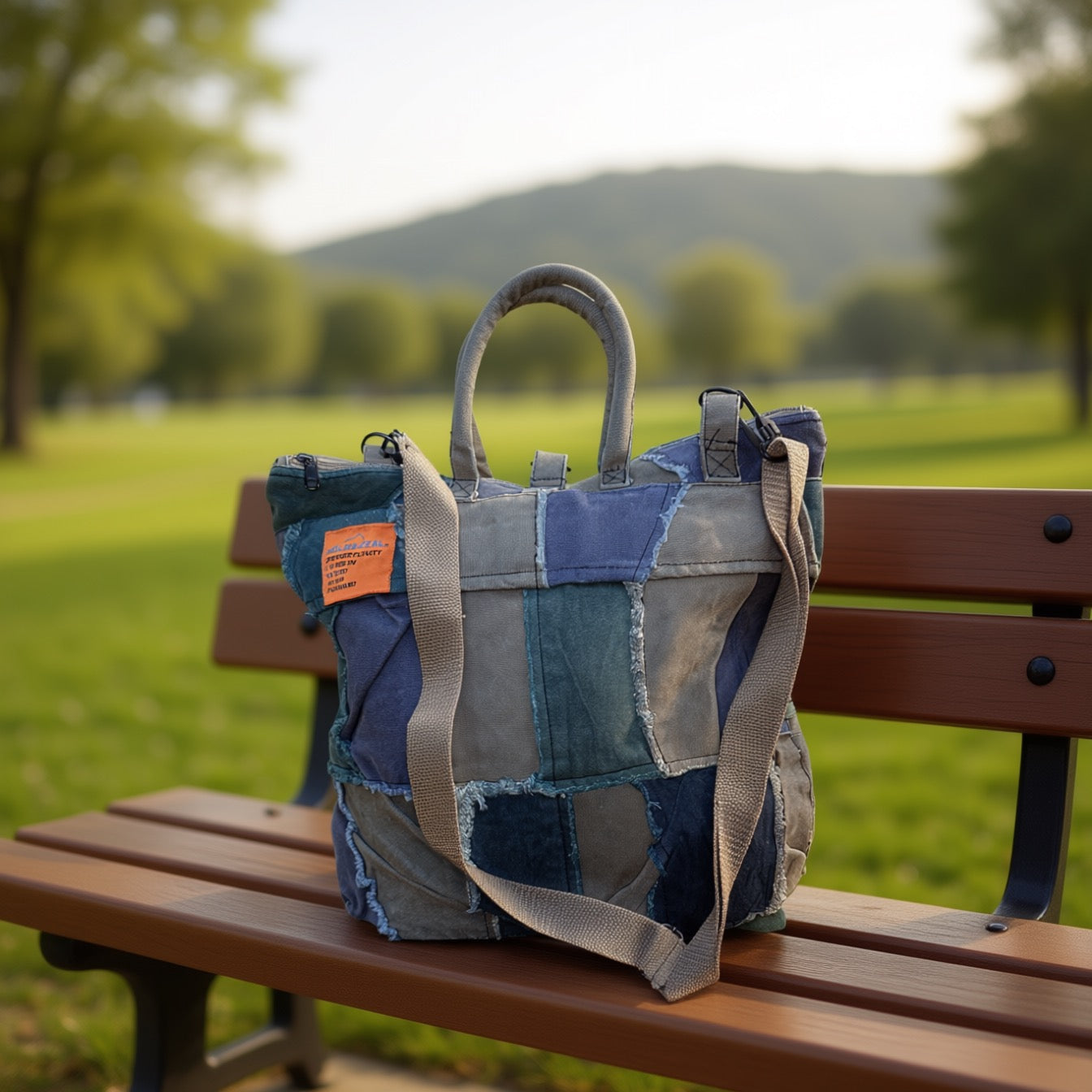 Everything Tote W/ Nylon Handle